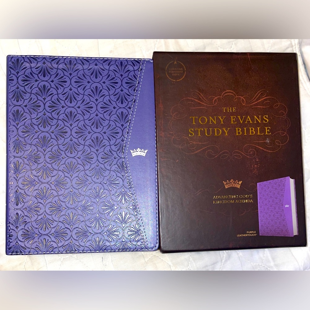 CSB Tony Evans Study Bible Hardcover, Study Notes and Commentary, Videos, etc..